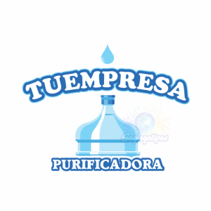 LOGO AGUA PURIFICADA modelo A1